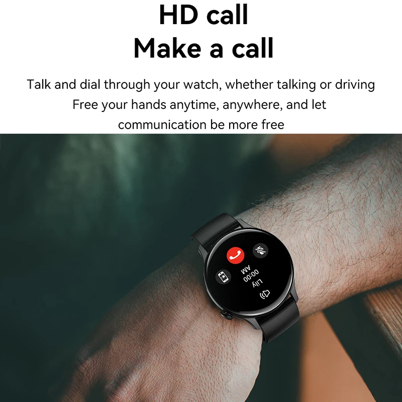 Xiaomi Mijia New Women Bluetooth Call Smartwatch Always Display Time Heart Rate Sports Health Monitoring Music GT4 Smart Watches - Image 4